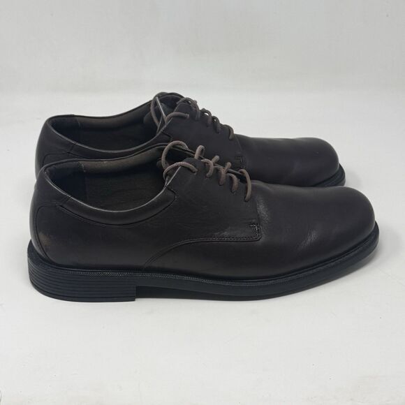 Rockport Margin Derby Shoes Mens 14 M Brown Leather Plain Toe Business NO INSOLE main image 9